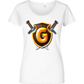 GommeHD - Wappen Damenshirt weiss