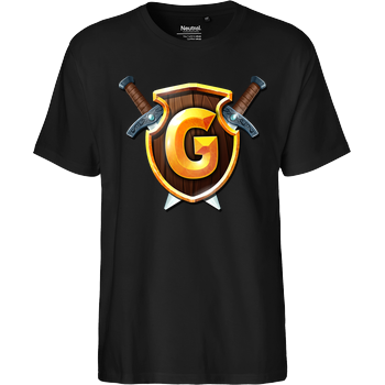 GommeHD - Wappen Fairtrade T-Shirt - schwarz