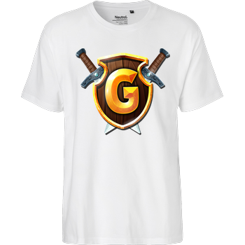 GommeHD - Wappen Fairtrade T-Shirt - weiß