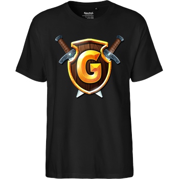 GommeHD GommeHD - Wappen T-Shirt Fairtrade T-Shirt - schwarz