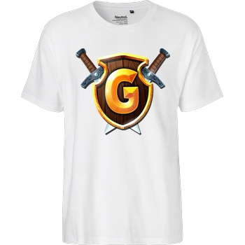 GommeHD GommeHD - Wappen T-Shirt Fairtrade T-Shirt - weiß