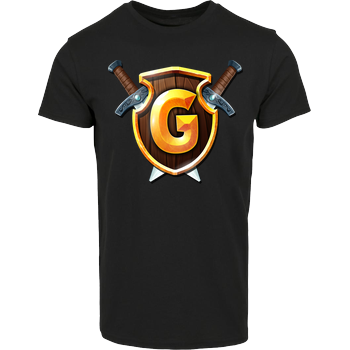 GommeHD - Wappen Hausmarke T-Shirt  - Schwarz