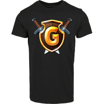GommeHD GommeHD - Wappen T-Shirt Hausmarke T-Shirt  - Schwarz