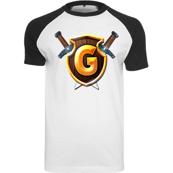 GommeHD GommeHD - Wappen T-Shirt Raglan-Shirt weiß