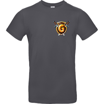 GommeHD GommeHD - Wappen klein T-Shirt B&C EXACT 190 - Dark Grey