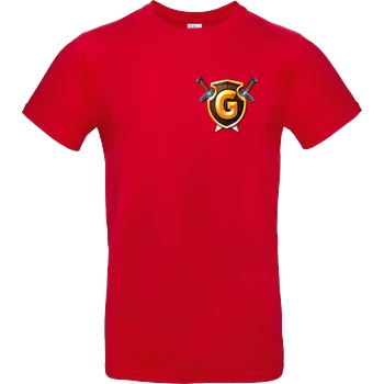 GommeHD GommeHD - Wappen klein T-Shirt B&C EXACT 190 - Rot