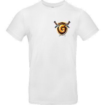 GommeHD GommeHD - Wappen klein T-Shirt B&C EXACT 190 - Weiß