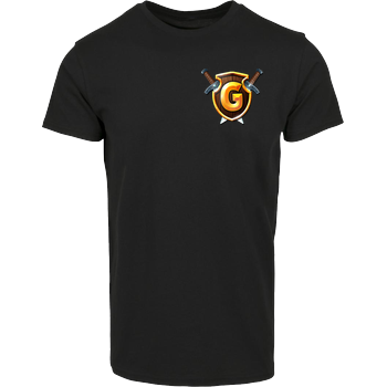 GommeHD - Wappen klein Hausmarke T-Shirt  - Schwarz