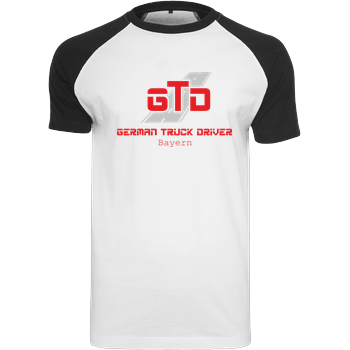 GTD - Bayern Raglan-Shirt weiß
