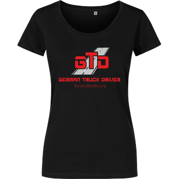GTD - Brandenburg Damenshirt schwarz