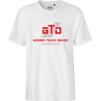 GTD - Brandenburg Fairtrade T-Shirt - weiß