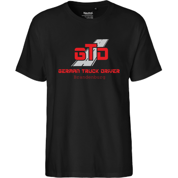 GTD - Brandenburg Fairtrade T-Shirt - schwarz