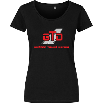 GTD - Logo Damenshirt schwarz