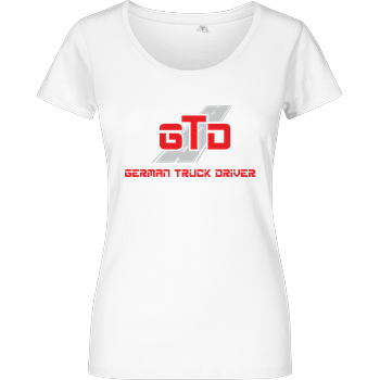 GTD - Logo Damenshirt weiss