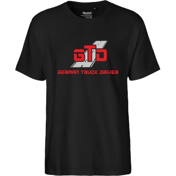 German Truck Driver GTD - Logo T-Shirt Fairtrade T-Shirt - schwarz