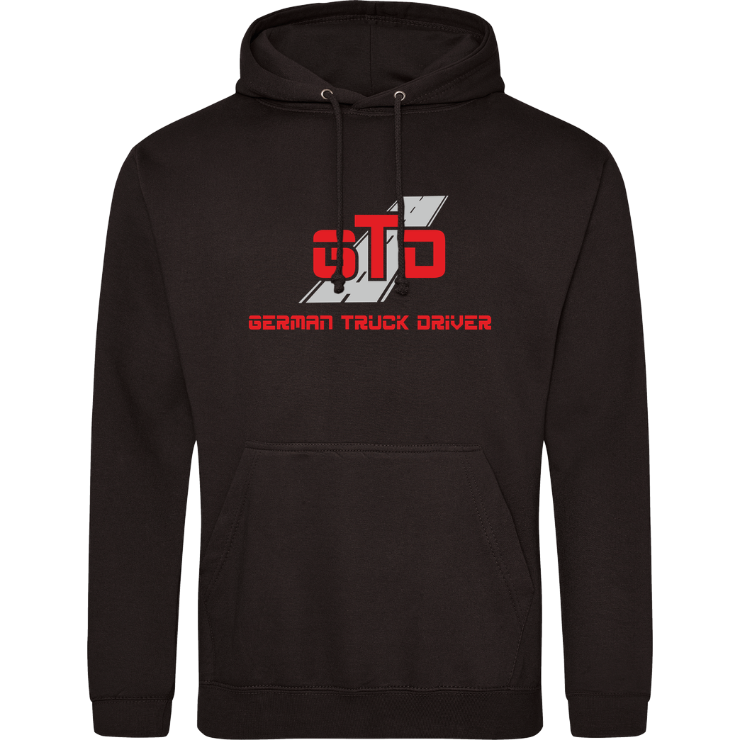 German Truck Driver GTD - Logo Sweatshirt JH Hoodie - Schwarz