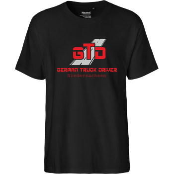 GTD - Niedersachsen Fairtrade T-Shirt - schwarz