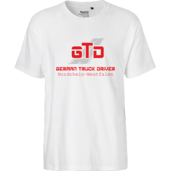 GTD - Nordrhein-Westfalen Fairtrade T-Shirt - weiß