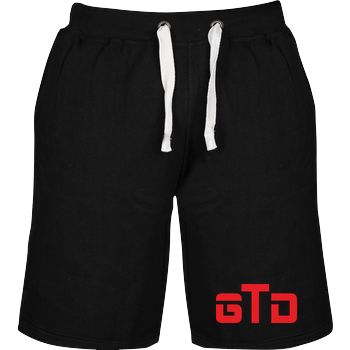 GTD - Sweatpants Shorts schwarz