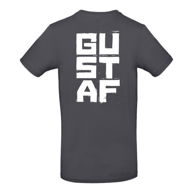 GustafGabel - Gustaf Gabel - GCat - T-Shirt - B&C EXACT 190 - Dark Grey