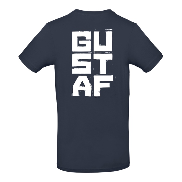 GustafGabel - Gustaf Gabel - GCat - T-Shirt - B&C EXACT 190 - Navy
