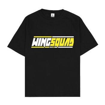 hallodri Hallodri - Wingsquad T-Shirt Oversize T-Shirt - Schwarz