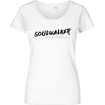 Soulwalker Heart To Soul T-Shirt Damenshirt weiss