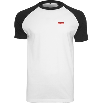 Horican Horican - Boxed Logo T-Shirt Raglan-Shirt weiß