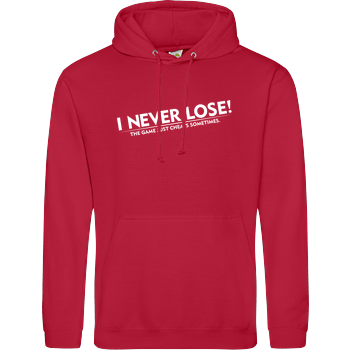 I Never Lose JH Hoodie - Rot