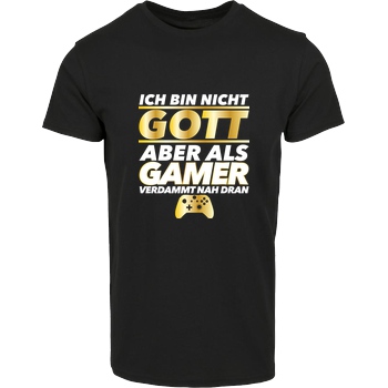 bjin94 Ich bin nicht Gott v2 T-Shirt Hausmarke T-Shirt  - Schwarz