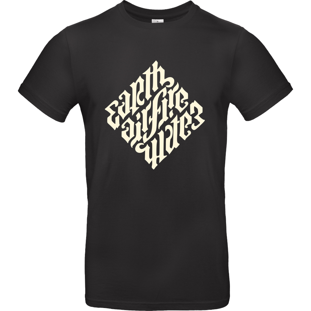 SvenB Illuminati T-Shirt B&C EXACT 190 - Schwarz