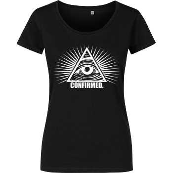 Illuminati Confirmed Damenshirt schwarz