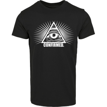 IamHaRa Illuminati Confirmed T-Shirt Hausmarke T-Shirt  - Schwarz