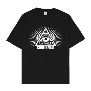 Illuminati Confirmed Oversize T-Shirt - Schwarz
