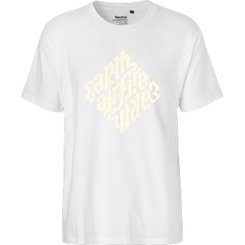 SvenB Illuminati T-Shirt Fairtrade T-Shirt - weiß