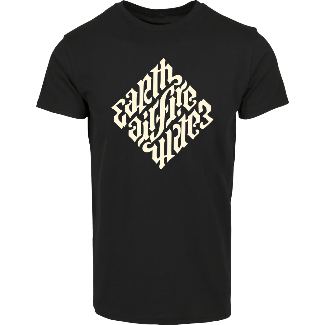 SvenB Illuminati T-Shirt Hausmarke T-Shirt  - Schwarz