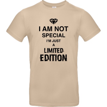 bjin94 I'm not Special T-Shirt B&C EXACT 190 - Sand