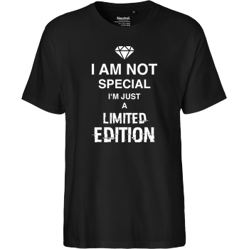 bjin94 I'm not Special T-Shirt Fairtrade T-Shirt - schwarz