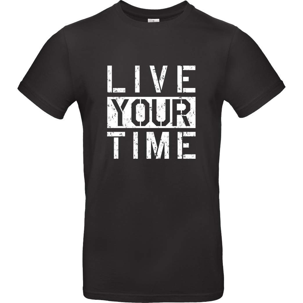 ImBlacKTimE ImBlacKTimE - Live your Time T-Shirt B&C EXACT 190 - Schwarz