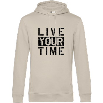 ImBlacKTimE - Live your Time B&C HOODED INSPIRE - Cremeweiß