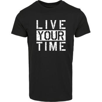 ImBlacKTimE ImBlacKTimE - Live your Time T-Shirt Hausmarke T-Shirt  - Schwarz