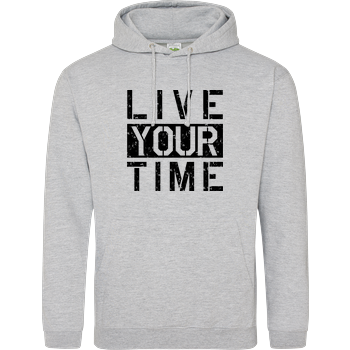 ImBlacKTimE - Live your Time JH Hoodie - Heather Grey