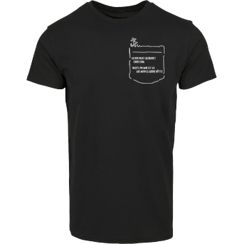 Isy Zerinami  Isy - Nicht eckig T-Shirt Hausmarke T-Shirt  - Schwarz