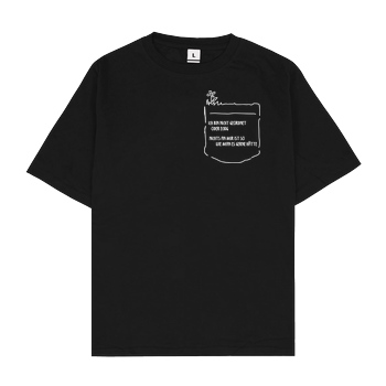 Isy Zerinami  Isy - Nicht eckig T-Shirt Oversize T-Shirt - Schwarz