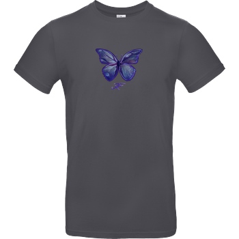 janaxf Janaxf - Butterfly T-Shirt B&C EXACT 190 - Dark Grey