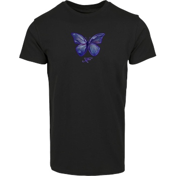 janaxf Janaxf - Butterfly T-Shirt Hausmarke T-Shirt  - Schwarz