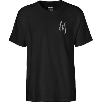 janaxf Janaxf - Rose T-Shirt Fairtrade T-Shirt - schwarz