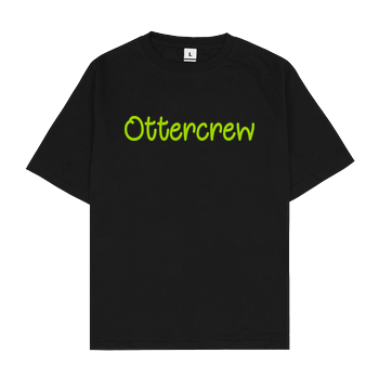 Jasmin Tee - Ottercrew Oversize T-Shirt - Schwarz