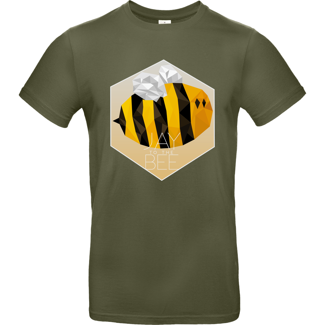 Jaybee Jaybee - Jay to the Bee T-Shirt B&C EXACT 190 - Khaki