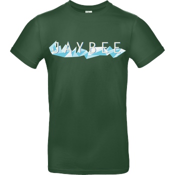 Jaybee Jaybee - Logo T-Shirt B&C EXACT 190 - Flaschengrün